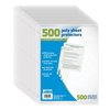 Better Office Products Sheet Protectors, Economy Weight, 500PK 81950